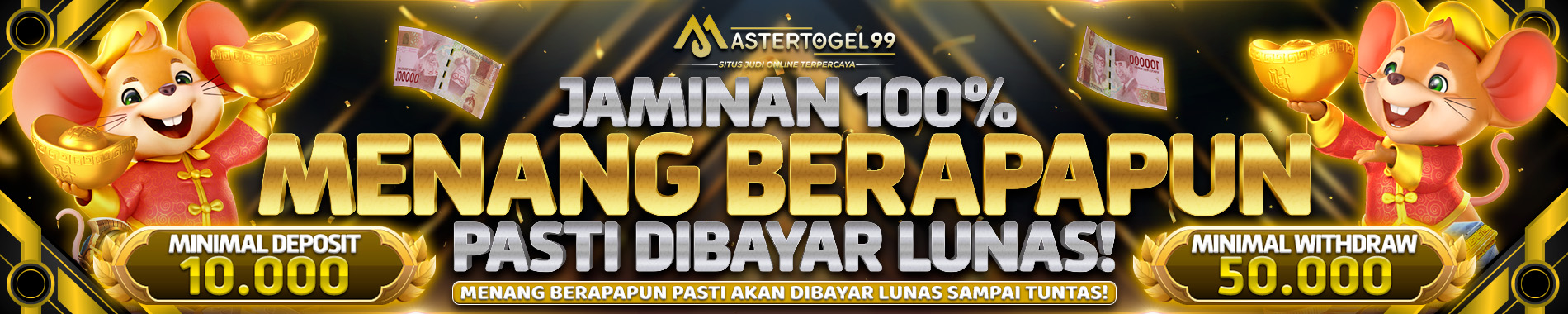 JAMINAN MENANG BERAPAPUN PASTI DI BAYAR DI MASTERTOGEL